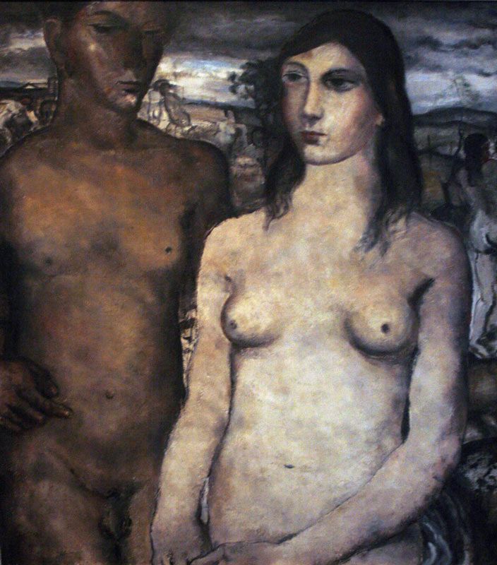 The Couple by Paul Delvaux, 1929